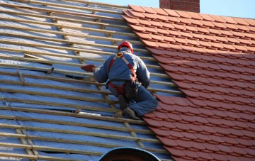 roof tiles Harlestone, Northamptonshire